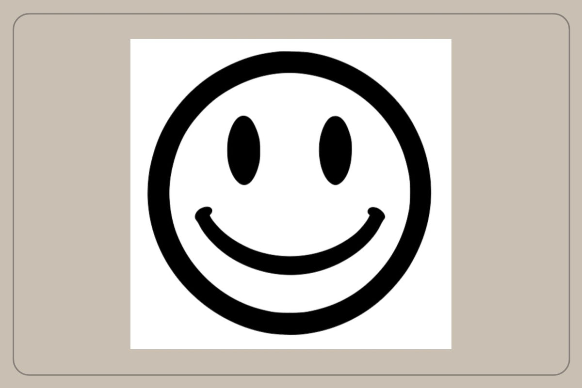 Smiley - Decal