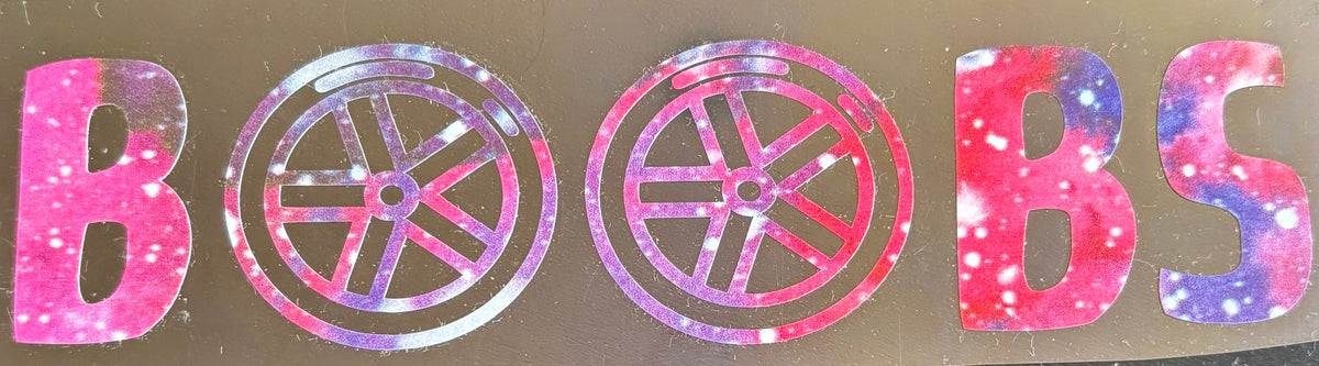 BOOBS - Decal