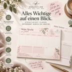 Wochenplaner PDF für Alltag und Familie – Wochenplanung, To-dos und Prioritäten übersichtlich organisieren